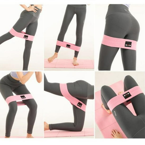 Bucle De Resistencia Bandas De Bucle De Ejercicio Bucle De Estiramiento 120Lbs Bandas De Ejercicio De Bucle De Resistencia Piernas Butt Hip Yoga Fitness Workout Stretch Band Pink L ANGGREK AHX1455