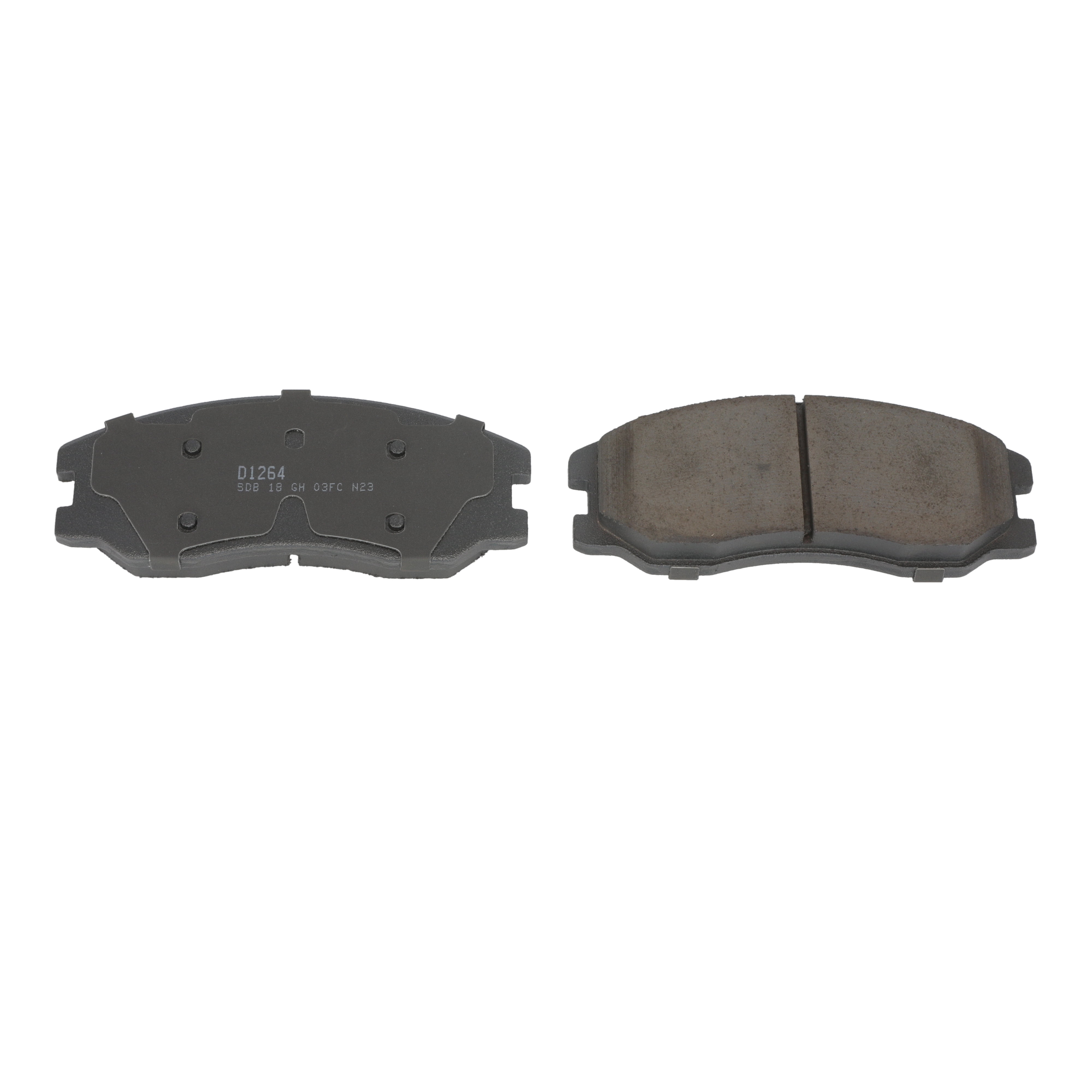 Winstop Brake Pad Set, Front WS.1264.0.C, Chevrolet Equinox 2009-2007