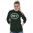 thumbnail image 3 of Hey Girl Funny Novelty TV Show Logo Long Sleeve TShirt Men Women Brisco Brands X, 3 of 6