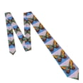 thumbnail image 5 of Rocae Oil Painting Beautiful Butterfly for Soft and Comfortable Men's Tie Necktie Wedding Business, 5 of 5