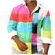 thumbnail image 1 of Camisa de Blusa de Manga Larga Con Estampado de Moda de Primavera Y Otoño Para Hombre Odeerbi ODB-6, 1 of 3