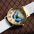 thumbnail image 6 of Xinyolin Fashion Women Casual Butterfly Faux Leather Strap Analog Quartz, Dress Wrist Watch, 6 of 7