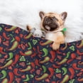 thumbnail image 3 of Naloa Red Chili Dog Blanket, 3 Sizes Cat Blanket for Indoor Cats Large Medium Small Dog Gifts-Small, 3 of 8