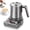 Silver, variant on 8-in-1 Electric Milk Frother and Steamer, COLDFILL 13.5oz/400ml Hot & Cold Foam Maker, Quiet Dishwasher Safe for Latte Cappuccino, Black
