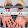thumbnail image 4 of Weight Lifting Gloves for Men Women: Rubber Gym Weightlifting Anti-Slip Workout Grips for Gym Training and Exercise, Weight Lifting, Dumbbell, Deadlift, Bar Pad Pull Up Grippers No Sweaty, 4 of 10