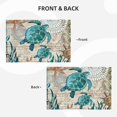 thumbnail image 3 of Sea Turtle Ocean Life Hawaii Placemats Set of 4 Table Mats Table Tableware Place Mats with Non-Slip Heat-Resistant Washable for Dining Home Kitchen Party Indoor, 3 of 6