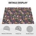 thumbnail image 3 of Xecao Mushrooms Snails Butterflies patten Microfiber Dish Drying Mat,Absorbent Dish Drainer Kitchen Counter,Super Absorbent Dish Drying Pads 18×24 Inch, 3 of 7