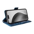 thumbnail image 4 of Funda GANGXUN para iPhone 16 Pro con diseño acolchado elegante, cuero PU, protección total y ajuste preciso, 4 of 5