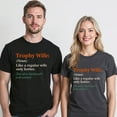thumbnail image 5 of Trophy Wife Definition T-Shirt – Fun Anniversary Theme – Mother's Day Gift, 5 of 6