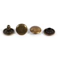 thumbnail image 1 of Herwey Spikes Rivets, 3 Colors 100Sets 8 x 10mm Double Cap Rivet Metal Leather Craft Repairs Studs Spike Decoration, 1 of 2