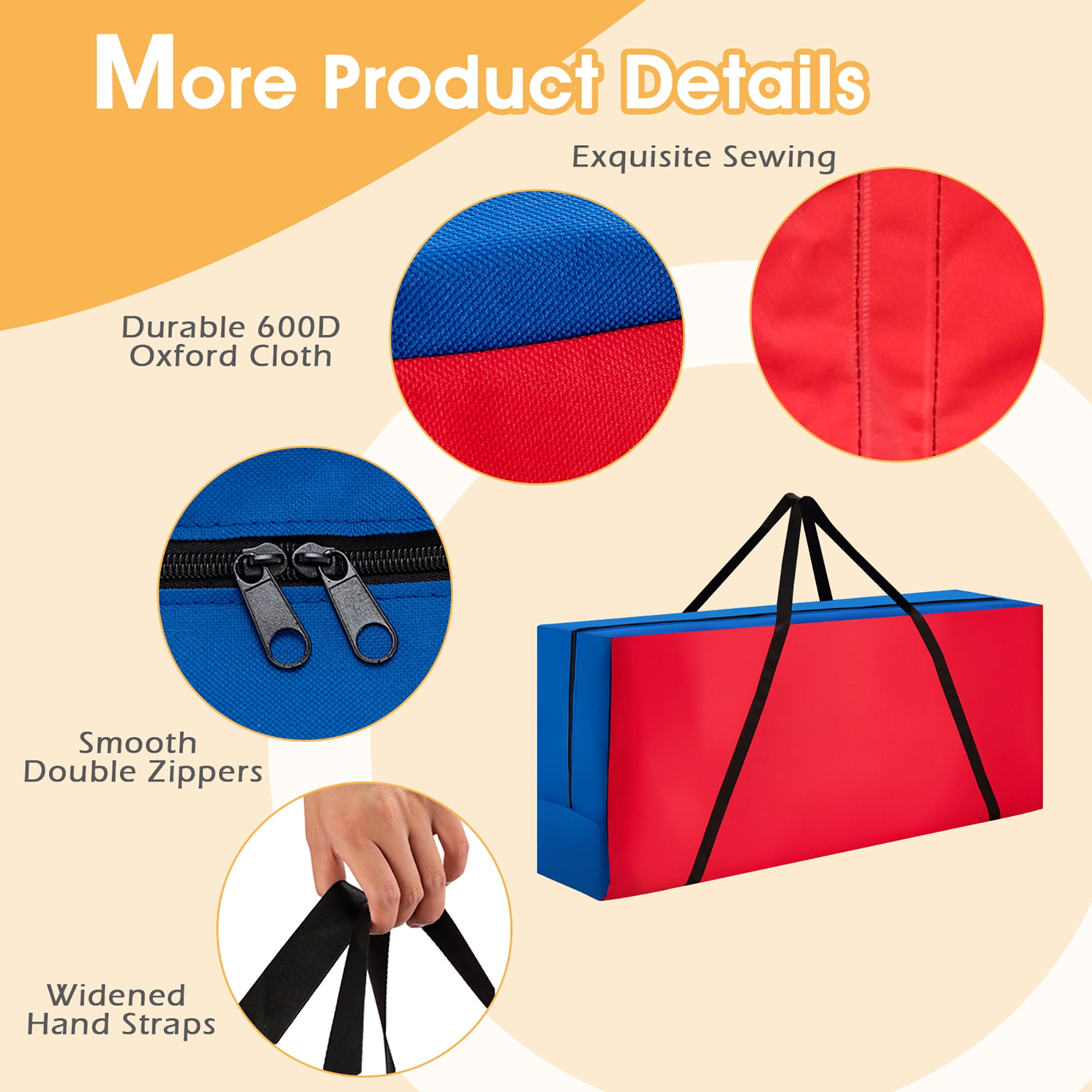 Costway Large Outdoor Indoor Family 4 in A Row Connect Game Costway Large Outdoor Indoor Family 4 in A Row Connect Game
