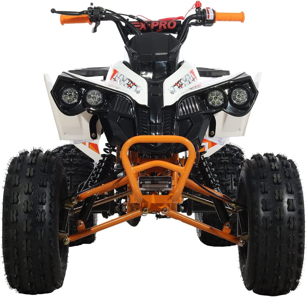 X-Pro Brand New 125cc Gas ATV, Automatic Transmission w/Reverse Electric Start Big 19"/18" Tires