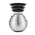 thumbnail image 1 of Juego de 5 Bowls con Tapa Hermética Acero Inoxidable Fraciel, 1 of 3