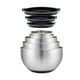 thumbnail image 1 of Juego de 5 Bowls con Tapa Hermética Acero Inoxidable Fraciel, 1 of 3