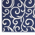 thumbnail image 4 of Nourison Grafix 2'3" x 7'6" (8' Runner) Navy Area Rug Bohemian Contemporary Botanical by Nourison, 4 of 8