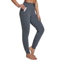 thumbnail image 3 of FEDTOSING Women's Sweatpants Cotton Jogger Female Drawstring with Pockets Dark Gray,up to 2XL, 3 of 6