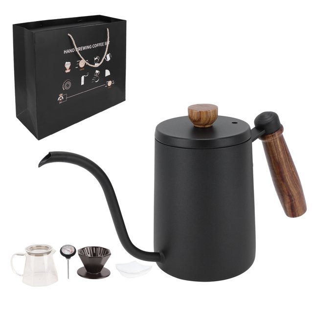 Vierta sobre la cafetera, 5 piezas/juego para verter sobre la cafetera, kit de preparación de café optimizado para la excelencia
