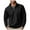 a-Black22050, variant on VNKIDY Men's Sweatshirt Autumn Winter Casual Solid Color Quarter Zip Pullover Stand Collar Long Sleeve Loose Fit Warm Sweatshirt For Daily Wear Casual Tops