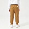 thumbnail image 6 of NOEGOEU Pants for Kids Boys Sweatpants Joggers Casual Athletic Pants with Drawstring Pockets 5-14Y (Brown,7-8 Years), 6 of 6