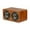 Brown, variant on Tunhigl Small Portable Bluetooth Speaker Vintage Wooden Frame (USB Plug-in / Battary Powered, 600 mAh, 6 Hour Playtime) for Home, Outdoor, Compact Size Brown