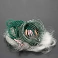thumbnail image 1 of Lixada Filet de Pêche Monofilament 3 Couches 25m avec Flotteur, 1 of 7