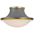 thumbnail image 2 of Nuvo Lighting - Lafayette - 3 Light Flush Mount In Contemporary Style-10.13, 2 of 13