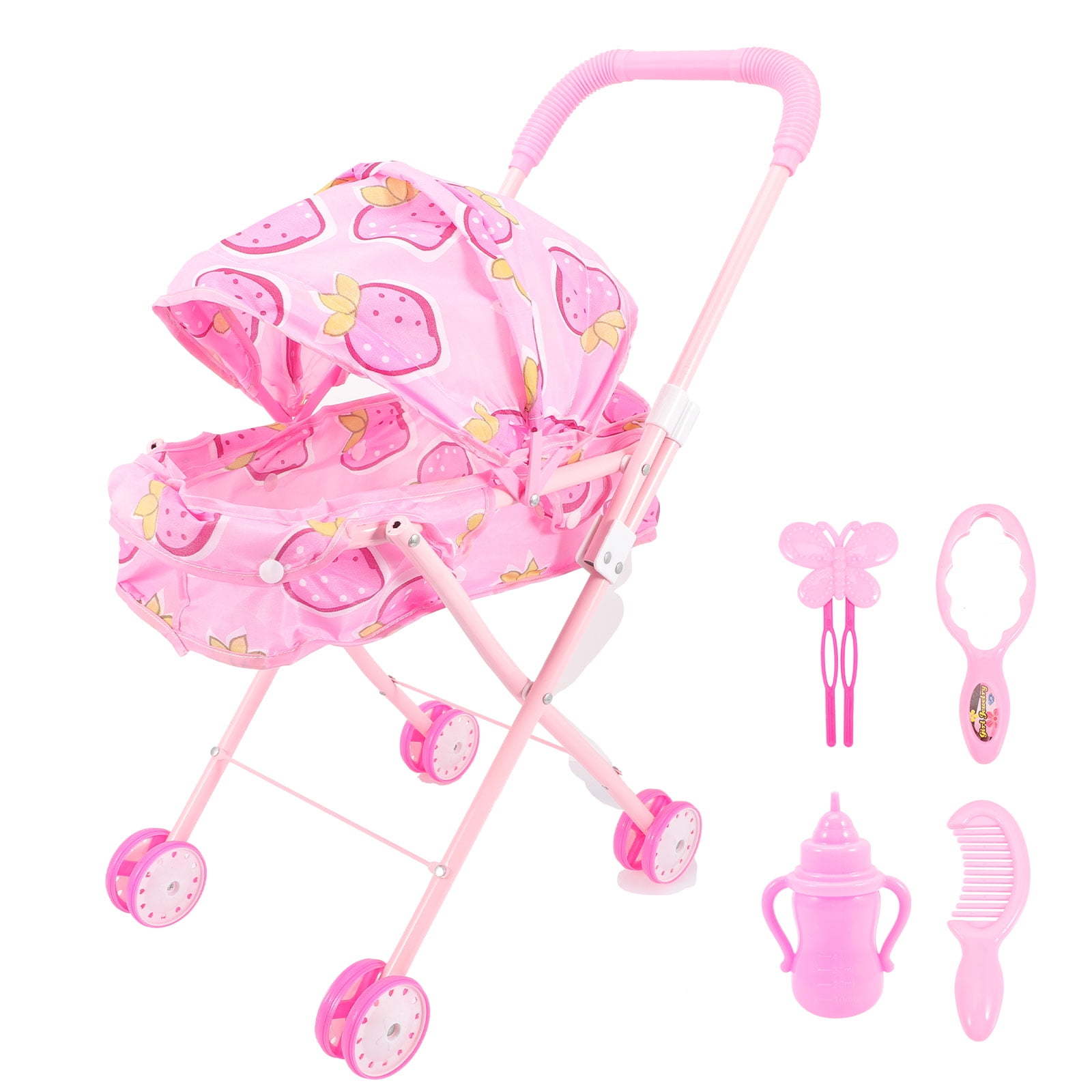Dolls Stroller Model Baby Stroller Toy Simulation Stroller Toy Toddler