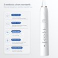 thumbnail image 3 of Sonic Electric Toothbrushes for Adults, 2 Brush Heads Electric Toothbrush with 43000 VPM Deep Clean 5 Modes, Rechargeable Toothbrushes Fast Charge 4 Hours Last 90 Days, 3 of 9