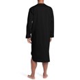 thumbnail image 5 of Drindf Mens Cotton Muslim Thobe Button Down Kaftan Robe Big and Tall Men's Long Sleeve Robes Casual Henley Shirts Muslim Gown Kurta Tops, 5 of 6