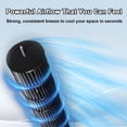 thumbnail image 5 of VAJIAZA 42" Tower Fan with 3 Modes & 3 Speeds, Oscillating Standing Fan with Remote Control,8h Timer, 30ft/S Powerful Airflow Ultra Quiet Fans for Home Bedroom Office, 5 of 8