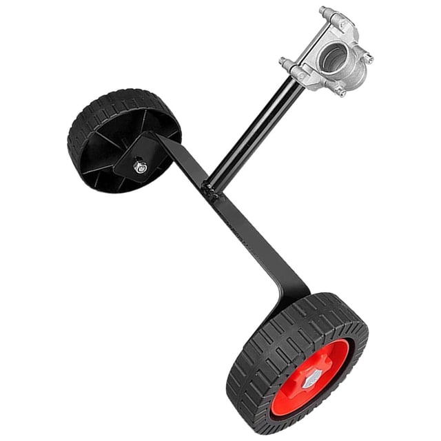 RUNROTOO Roue d'Entretien Extérieure Tondeuse à Gazon Multifonctionnelle Silencieuse 1Pcs