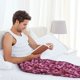 thumbnail image 5 of Fotbe Orchids Flowers Pantalones de Pijama para Hombre, Pantalones de Dormir, Pantalones de Casa con Cintura Ajustable y Bolsillos-Large, 5 of 6