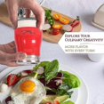 thumbnail image 4 of Salt And Pepper Shakers Set, Kitchen Decor, Glass Salt And Pepper Shakers Set, Cute Salt Shaker, 4 of 4