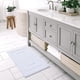thumbnail image 5 of Alfombrilla de baño, alfombra de baño suave antideslizante, absorbente de agua, lavable a máquina para ducha, baño e inodoro, 5 of 5