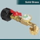 thumbnail image 4 of Propane Refill Adapter with Valve & Gauge,Fill 1Lb Bottles From 20 Lb-Yvan, 4 of 5