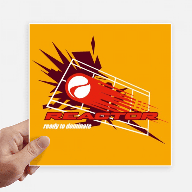 Graffiti Street Ready-to-Donate Reactor Sticker Tags Wall Picture Laptop Decal Self adhesive
