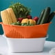 thumbnail image 3 of Cesta Organizadora De Cocina, Escurridor De Pl Stico Apto Para Alimentos, Contenedor De Almacenamiento Compacto, F Cil De Limpiar, Multiusos, Para Verduras, Organizaci N De La Cocina, 3 of 7