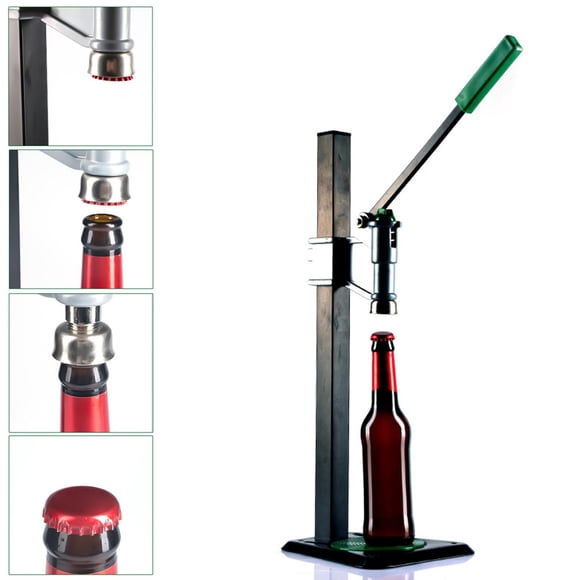 Taponadora de s de Banco de Hierro, Herramienta para Taponadora de Taponadora de , Equipo de Eboración de Cerveza perfecl Taponadora de botellas de banco