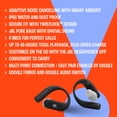 thumbnail image 5 of JBL Endurance Peak 4 - True Wireless Noise Cancelling Sport Earbuds - White / Orange, 5 of 15