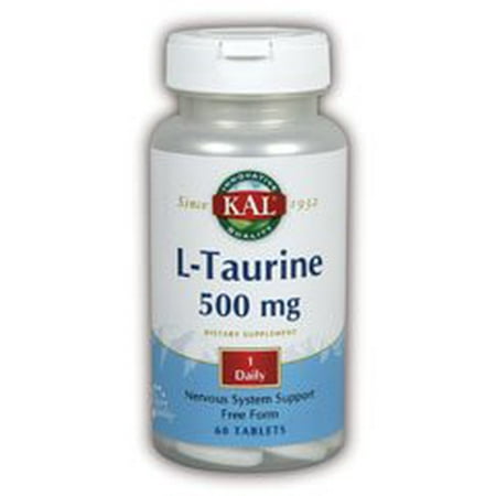 - L-Taurine 500mg Kal 60 Tabs