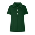 thumbnail image 6 of Green Women's Short Sleeve T-shirt, Womens Summer Daily Casual V Neck Shirts Short Sleeve Tops Collared Blouses Loose Fit Shirt,Women's Short sleeve T-shirt XXL, 6 of 8