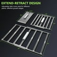 thumbnail image 4 of TRAMULL Stretchable 1000W LED Hydroponic Garden Grow Light/ Grow light for Plant  7x5ft Coverage with 2604Pcs LEDs ( Grey), 4 of 8