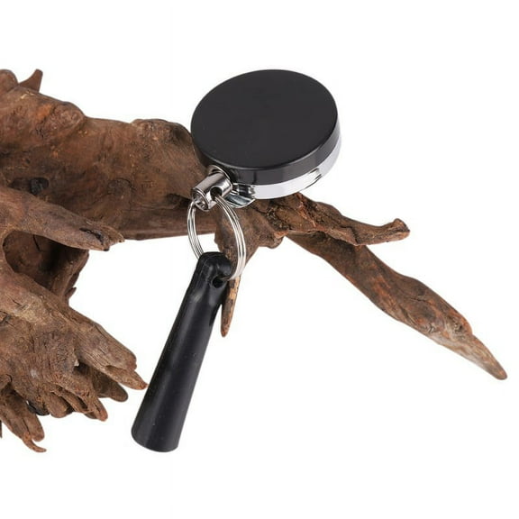 Funcee Pen Pencil Holder Retractable Stainless Steel Silicone ABS Anti Lost Rope Key Ring Chain Belt Clip