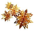 thumbnail image 4 of 1 Set Christmas Decorations Funny Exquisite Simple Style Stereo Indoor Hanging Prop Festival Adornment Decor for Scene Layout Golden, 4 of 6