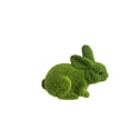 thumbnail image 2 of Flocked Bunny Figurines, Artificial Green Moss Bunnies, Easter Bunny Topiary Decor, Perfect for Indoor Tabletop & Outdoor Garden Spring Decor, 2 of 6