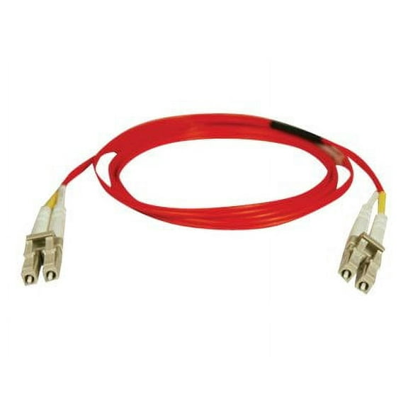 Eaton Tripp Lite Series Duplex Multimode 62.5/125 Fiber Patch Cable LC/LC Red 10M 33 ft. N32010MRD