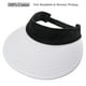 thumbnail image 2 of Sombreros con visera para mujer, gorra de playa con protección UV de verano de ala grande, 2 of 5