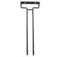 thumbnail image 1 of unbranded Estante Para De Vino Colgante De Hierro Negro Resistente Para Barra Y Cocina, 1 of 7