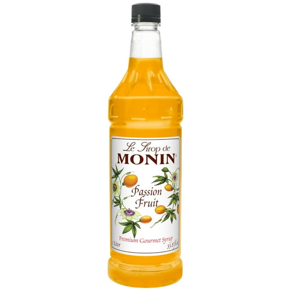 Monin Passion Fruit Syrup, 1 Liter -- 4 per case.