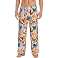 thumbnail image 2 of Goofa Cute Chickens Printed Soft Pajama Pants for Men, Wide Leg Comfy Casual Lounge Yoga Pants-X-Large, 2 of 9